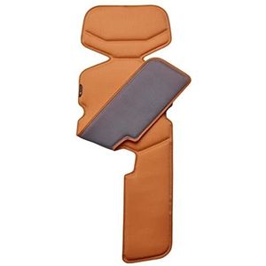 Airboard ademende mat maat M voor autostoel en kinderwagen_grijs/Active Orange
