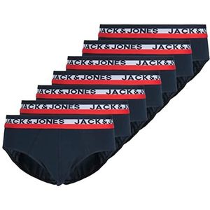 JACK & JONES Boxershorts voor heren, Navy Blazer/Pack: navy blazer - navy blazer - navy blazer - navy blazer - navy blazer, L