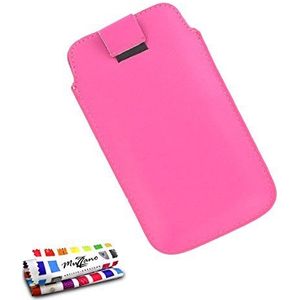 MUZZANO Originele Le Sweep Case Cover voor Samsung Galaxy Ace 2 - Hot Pink