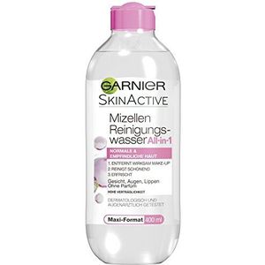 Garnier Micellair reinigingswater/gezichtsreiniging voor normale en gevoelige huid (optimale verdraagzaamheid - zonder parfum) verpakking van 6-400 ml