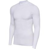 Hummel - Hmlbl Comfort 2.0 Mockneck Tee - T-shirt - Wit