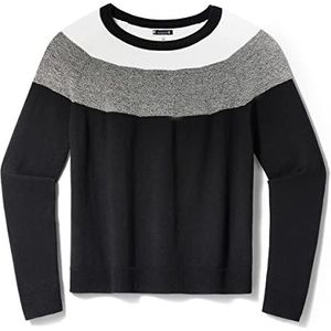 Edgewood Colorblock Crew Sweater voor dames
