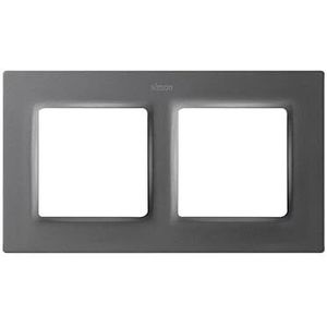 Frame 2 elementen titanium Simon 82 Concept