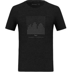 Salewa - Eagle Dotted Mountain - T-shirt - Heren - Alpine Merino Blend