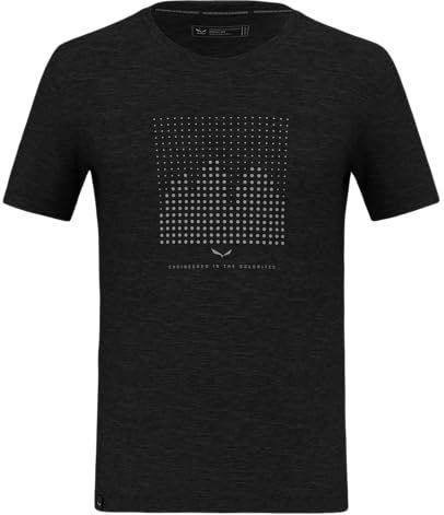 Salewa - Eagle Dotted Mountain - T-shirt - Heren - Alpine Merino Blend