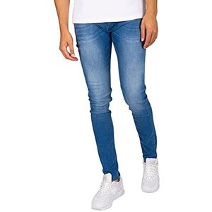 Replay Jondrill Powerstretch denim jeans voor heren, 009, medium blue., 27W x 32L