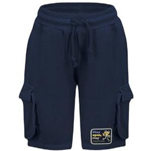 LTB Jeans Shorts voor jongens Manoho Bermudashorts van katoen medium taille in blauw - maat 128 cm, Dress Blues 12985, 128 cm