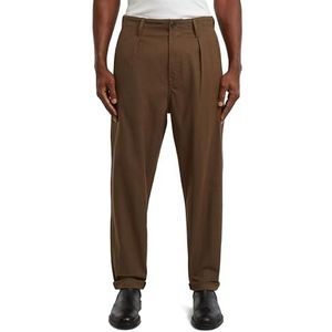 G-STAR Geplooide chino Relaxed Tapered, meerkleurig (Desert Palm/Deep Brown Hb D24543-d731-h616), 26W / 30L