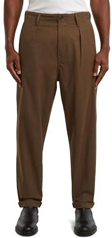 G-STAR Geplooide chino Relaxed Tapered, meerkleurig (Desert Palm/Deep Brown Hb D24543-d731-h616), 26W / 30L