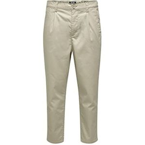 ONLY & SONS Men's ONSDEW Chino Tapered PK 1486 NOOS Broek, Chinchilla, 34/32