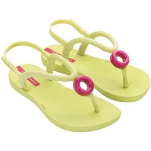 IPANEMA KIDS Ipanema Class Una Kids, platte sandalen voor meisjes, Geel, 35/36 EU