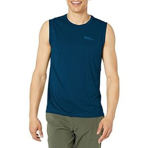 Jack Wolfskin Prelight Pro Tank W T-shirt, Dark Zee, XL Heren, Donkere zee, XL