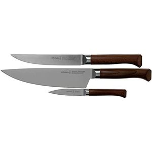 Etui Trio - LES FORGES 1890 Cuchillo Chef 20 cm Cuchillo de trinchar Patatero