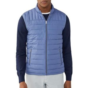 Hackett London Ultra Lw Gilet Jas voor heren, Blauw (Avio), XS