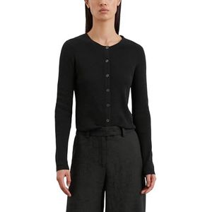 Marc O'Polo - Damescardigan - Zwart - Slimfit