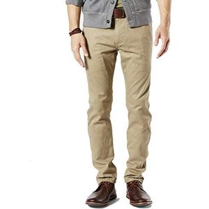 Dockers Alpha Original Skinny, bruin (New British Kaki 0150), 28