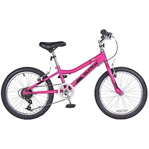 WildTrak Girls WT012EU WHEEL-6SP YOUTH STEEL MAGENTA ROZE fiets, 20