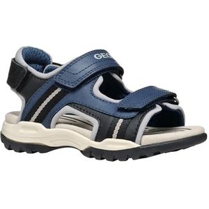 Geox Jongen Borealis Boy A Sandaal, Denim Grijs, 24 EU