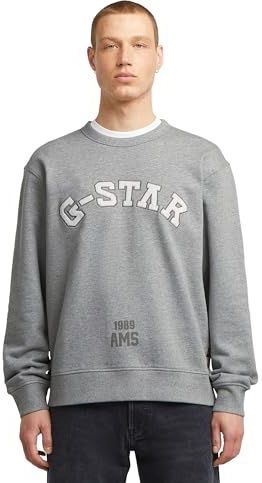 G-STAR applicatie r sw, meerdere kleuren (Medium Grey Htr D27963-d257-8073), XS