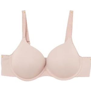 Tommy Hilfiger Dames Plunge Push Up UW0UW05211, Push-Up, Beige, 75C, Beige (Evenwichtig Beige), C