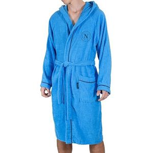 hermet Badjas van microvezel voor kinderen, uniseks, voor kinderen en jongeren, Lichtblauw, 4-6 Jaar