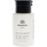 Alessandro Spa Nagellakverwijderaar, pompdispenser, geurloos en zonder aceton, eenvoudig te verwijderen, 175 ml, 1 stuk