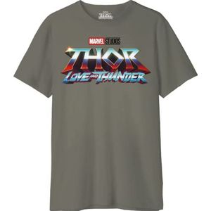 Marvel METLATMTS002 T-shirt, kaky, XXL heren, kaky, XXL
