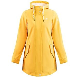 Schmuddelwedda Korte jas van softshell dames 34324794, honinggeel, XL