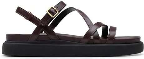 Clarks - Aristella Sandalen - Rose - Leer - Comfortabele Voetbed