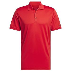 adidas Heren Core adidas Performance Primegreen Polo Shirt, collegiate red, XXL