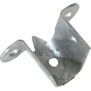 Amig - Metalen spieshouder van verzinkt staal voor rolluikas, robuust, roest- en corrosiebestendig, afmetingen: 32 x 23 mm