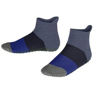 Falke - Enkelsokken - Kleurige Strepen - Katoen - Noppen Op Zool