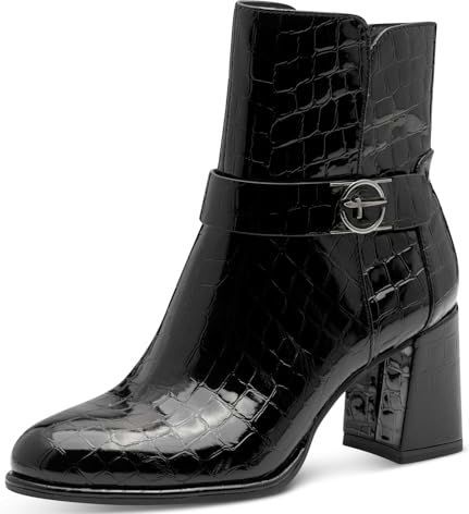 Tamaris - 1-25337-45 - Enkellaarsje - Zwart