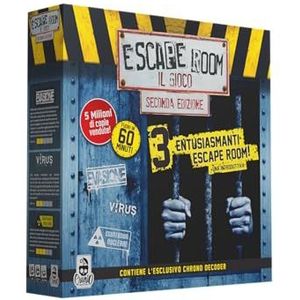 Cranio Creations - Escape Room The Game New Edition, 3 nieuwe avonturen voor de beroemdste Escape Room, editie in het Italiaans