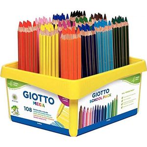 Giotto Mega Schoolpack 108 stuks