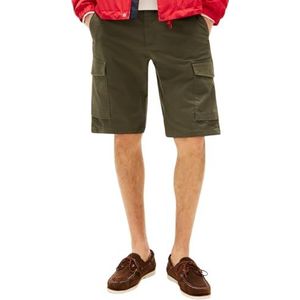 Tommy Hilfiger Heren JOHN CARGO SHORT 1985 MW0MW31244 Cargo Shorts, Khaki, 30W, Khaki (Legergroen), 30W