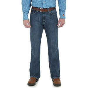 Wrangler Men's 20X Flame Resistant Vintage Boot Cut Jean, Midstone, 32x32