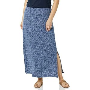 Amazon Essentials Lichtgewicht gebreide maxi-rok voor dames, marineblauw met stippen, XS