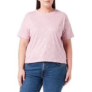 Q/S designed by Dames T-shirt met korte mouwen, lila/roze., L