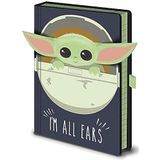 Premium Notebook A5 - Star Wars: The Mandalorian (I'm All Ears Crib)