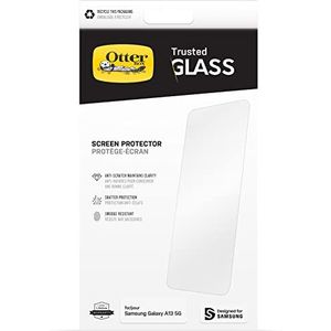OtterBox Trusted Glass-screenprotector voor Samsung Galaxy A13 5G, gehard glas, x2 krasbescherming, bescherming tegen vallen en splinters