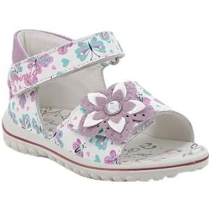 Primigi Baby Sweet, sandalen voor meisjes en meisjes, wit, roze, aquamarijn, 25 EU
