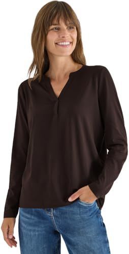 Cecil Damesshirt in tunieklook, Tartufo Brown, S