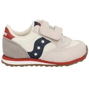 Saucony Jazz Original Sneakers voor kinderen, uniseks, Grijs Navy Red, 36 EU