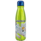 Minecraft aluminium drinkbeker - drinkfles 600 ml - 23.5 cm hoog