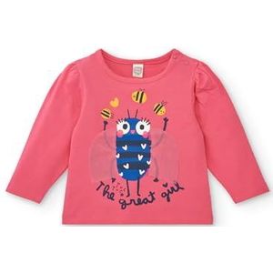 T-shirt voor meisjes in fuchsia, met bijenprint, Amazing-collectie, maat 2 jaar
