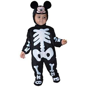 Disney Baby Halloween Mickey Mouse Skeleton costume disguise onesie baby (12-18 months)