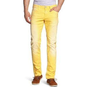 Tommy Hilfiger Heren Jeans, geel (754 Cornsmilk), 38W x 34L
