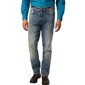 JP 1880 Straight, buikfit jeans voor heren, blauw, 44W x 34L