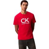 Calvin Klein - Ck Calvin Graphic Tee - T-shirt - Rood - XXL